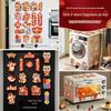 Magnetic Refrigerator Sticker - Spring Festival Fu Character & Year of the Horse New Year Decoration Couplets