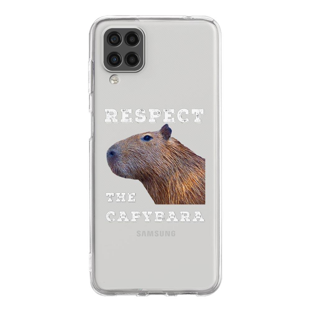 Cute Cartoon Capybara Phone Case For Samsung Galaxy A13 A33 A73 A53 A23 A51 A71 A21S A12 A11 A31 A41 A03S A22 A52 A32 5G Cover