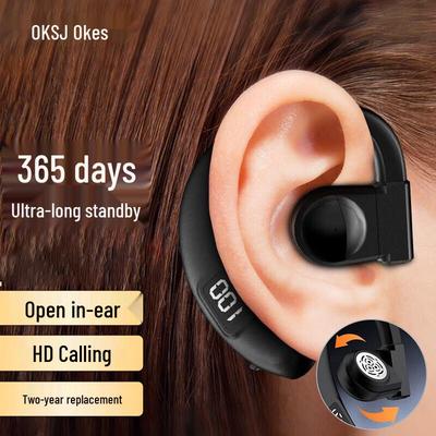 OKSJ Wireless Ear-Hook Bone Conduction Headset