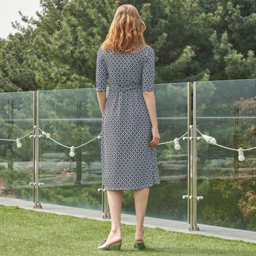 Lipbbam Creora Derosy Cara 3 4 Sleeve Long Wrap Dress Ldm11co01