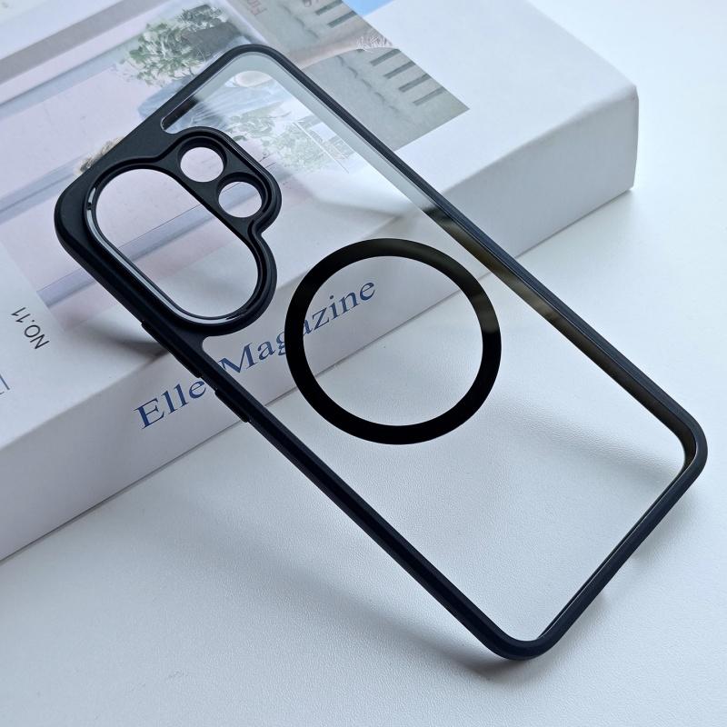 For Vivo X200 FE Magsafe Skin Friendly Full Camera Lens Protection Matte Shockproof Anti-Fingerprint Back Case Cover