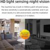 ABBY-1080P HD Mini Wifi Kamera Smart Home Sicherheitskamera Camcorder Nachtsicht Professionelle Bewegungserkennung Tragbar