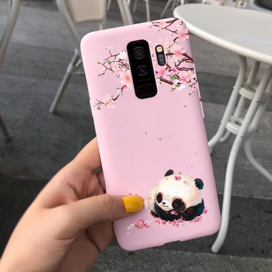 For Samsung Galaxy S9 Case G960F/DS Phone Cover Luxury Cartoon Soft Slim Funda For Samsung S9 Plus G965F S9+ Coque S9Plus Bumper