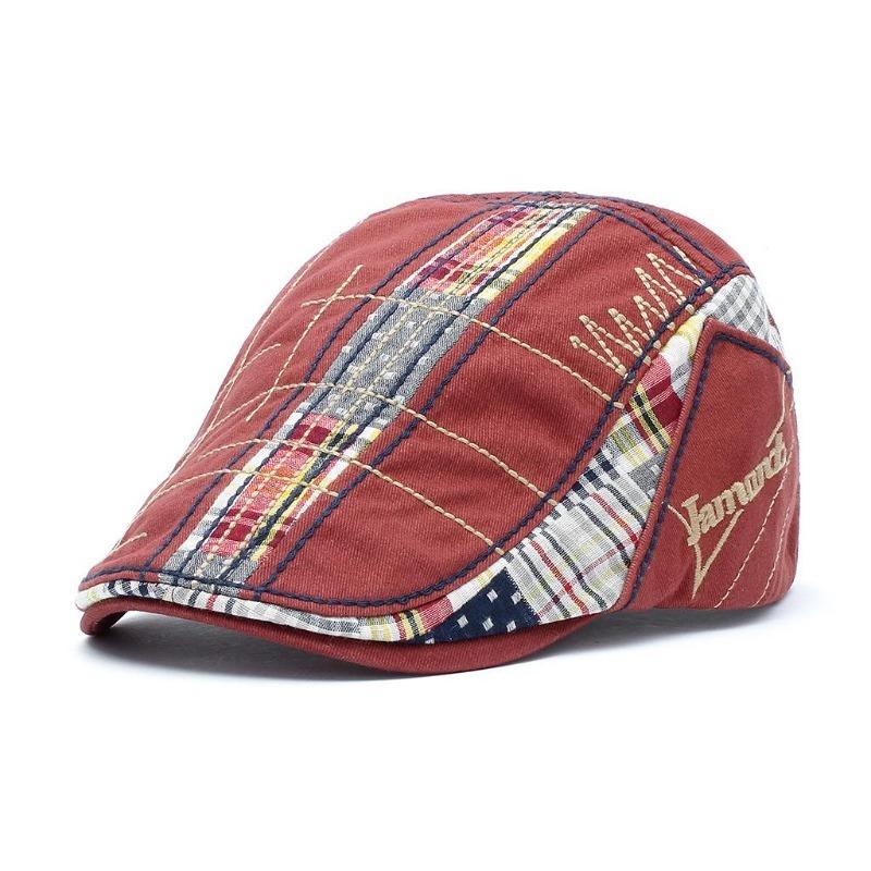 Cappelli Moda da Uomo e da Donna Cappellini Estive per Tempo Libero all'Aperto Berretti con Lettere Ricamate.