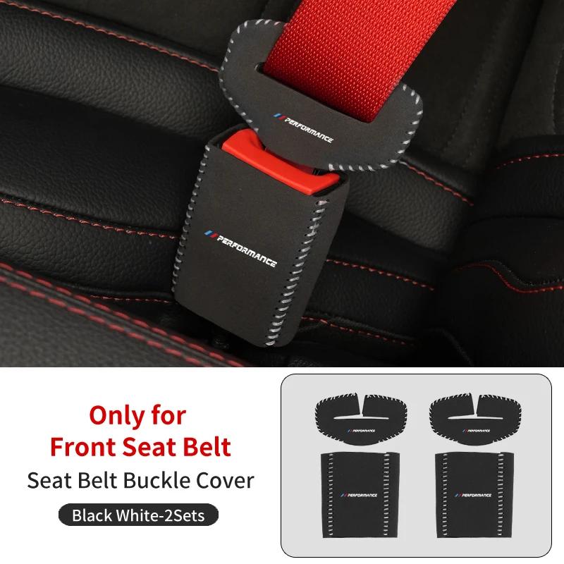 Car Sticker 2025 Hot Car Seat Belt Buckle Protective Cover Safety Belt Plug Clip Case For BMW M X1 X3 X5 X6 X7 E30 E90 M3 E84 E8