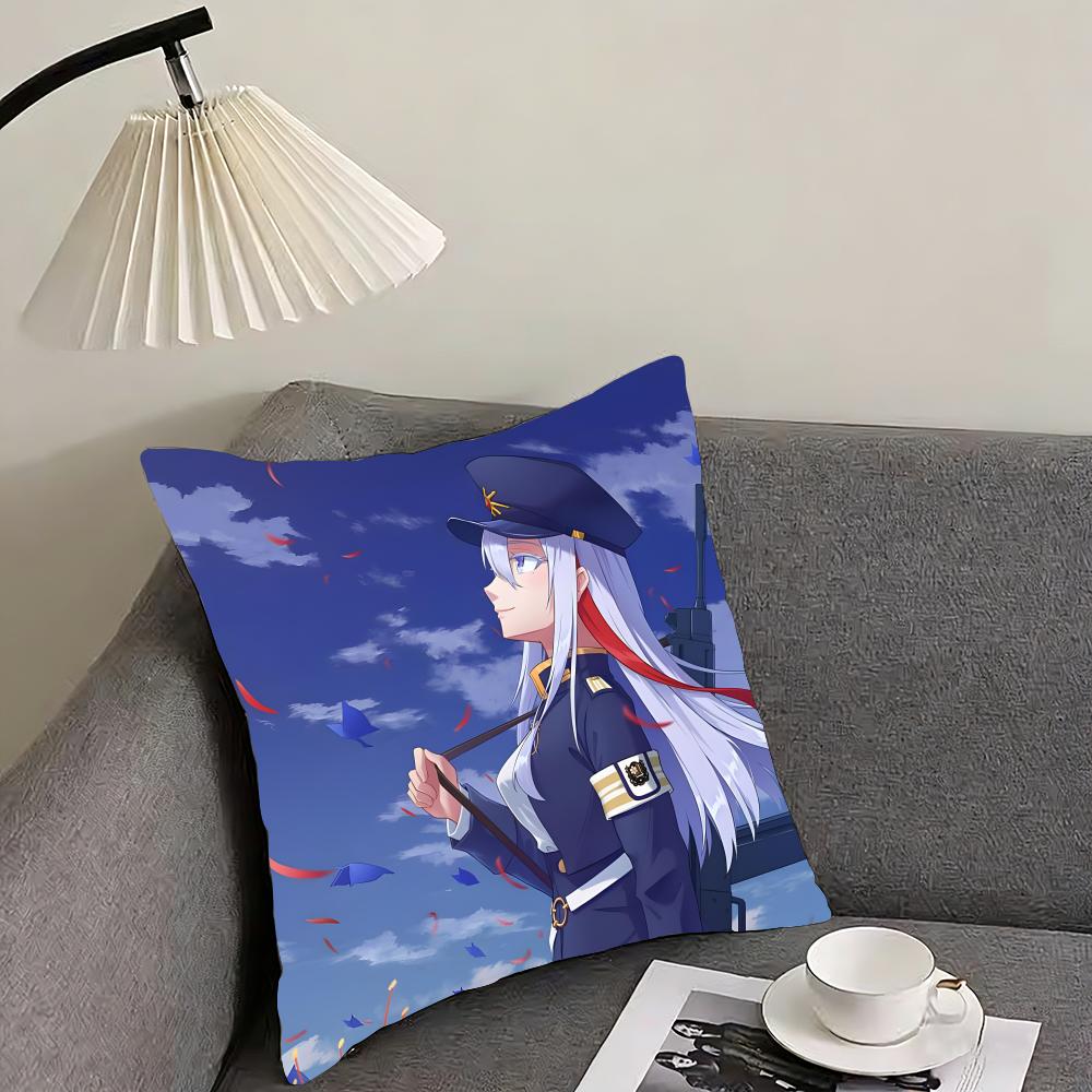 VVladilena MilizeE86 Anime Cushion Cover Pillowcase Ultra Soft Skin Friendly Fabric Cloud Like Comfort  Concealed Zipper