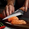 3PCS Stainless Steel Kitchen Japanese Chef Knife Set Vegetable Chopper Fish Knife Utility Knife Boning Knife Multipurpose Knife