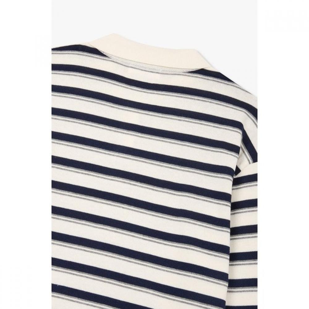 STUDIO TOMBOY Women S Stripe Long Sleeve Knit 9176452981ar