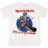 Classic Rock Metal Band Tshirt Iron Maiden IMTEE94MW04 T-Shirt, White