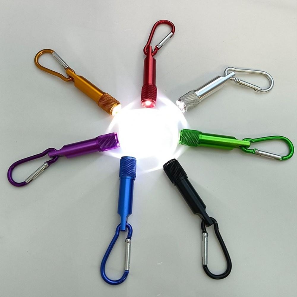 Aluminum Body LED Flashlight Keychain Super Bright Small LED Flashlight  Camping Use