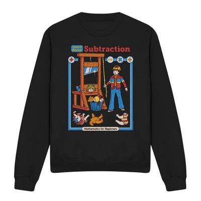 Steven Rhodes Unisex Adult Learn About Subtraction Sweatshirt
