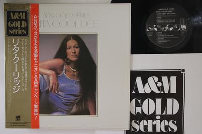 LP Record RITA COOLIDGE  AM Gold Series C28Y3059PROMO AM 1986 Japan Obi Pop Used