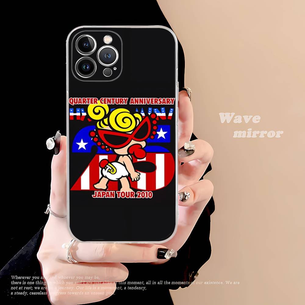 Classic H-Hysteric Popular Brand M-Mini Phone Case For IPhone 17 16 15 14 13 11 12 Pro Max 16 Plus Transparent