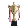Competition Awards Trophy with Ribbon Small Trophy Model Multi-Purpose Creative Prizes Cup For Track And Field Competitions