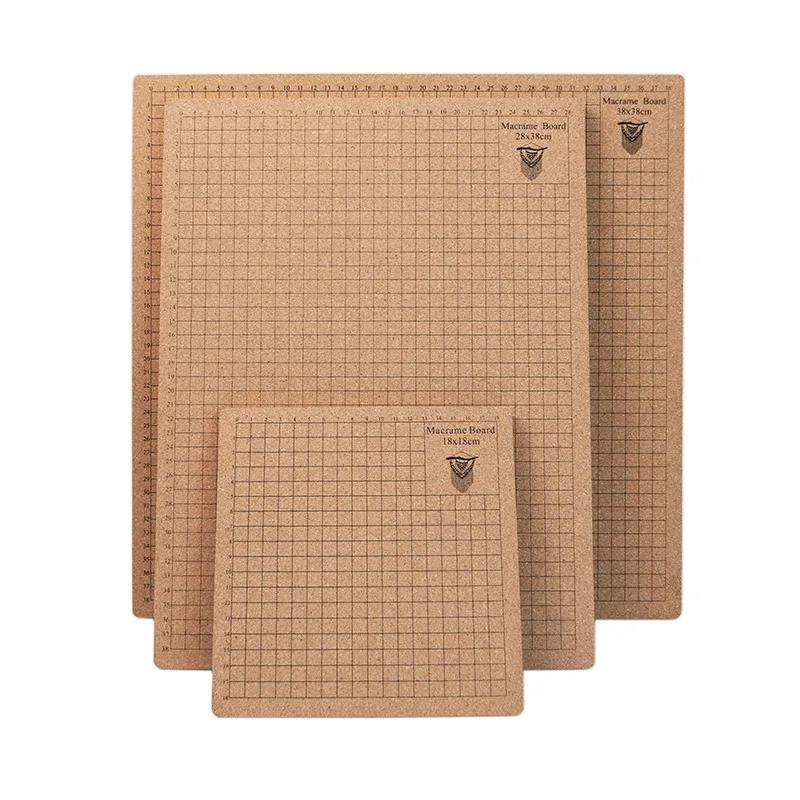 1Set Board Grided Cork Granny Square Crochet Crafting  Blocking For Knitting DIY Craft Supplies 2025
