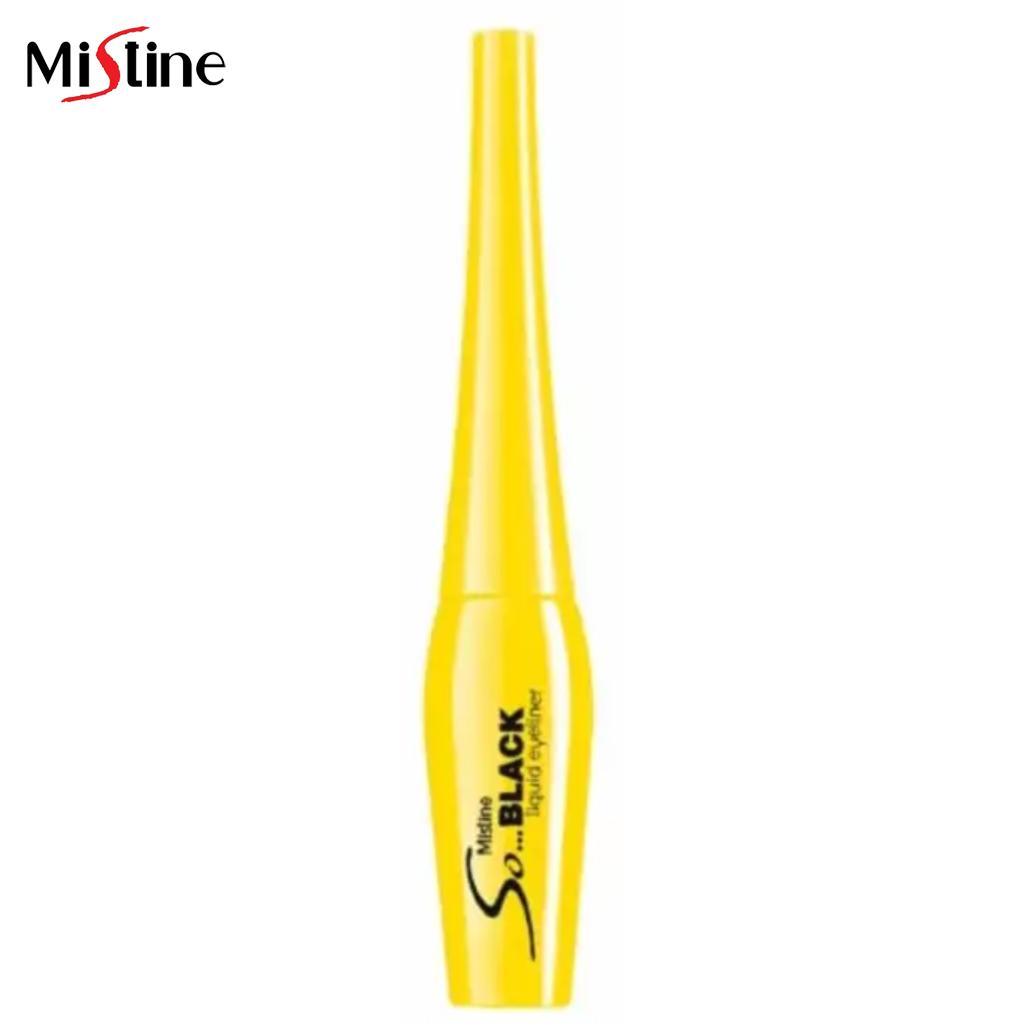 Mistine SO BLACK MATTE LIQUID EYELINER 4 G. 12689 - Thai Cosmetic Make Up