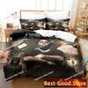 Fashion Rod Wave Bedding Set Printed single Comforter Quilt Bed Cover Duvet Cover Pillow Case 3 Pieces Sets Kids Adult Size