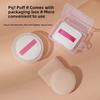 Japanischer Marshmallow-Make-up-Schwamm mit doppeltem Verwendungszweck: Air Cushion Puderquaste für Nass- und Trockenanwendung
