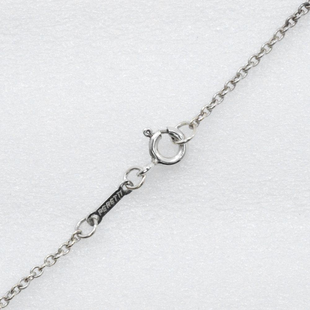 TIFFANY&Co. Open heart Necklace Elsa Peretti Silver925 heart 4.7g Women Used