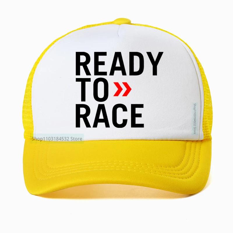 Ready To Race Baseball Cap Unisex Women Casual Motorbike Racing Enduro Fashion Caps Outdoor Breathable Adjustable Snapback Hats