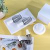 Empty Travel Bottle Set Leakproof Press Container Organizer Liquid Dispenser Bottle  Shampoo