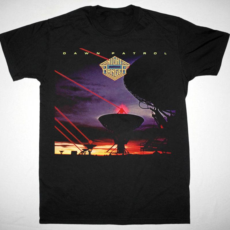 Retro Night Ranger Dawn Patrol  Shirt Classic Black Unisex Size S-5XL ND841 Unisex T-Shirt XXL