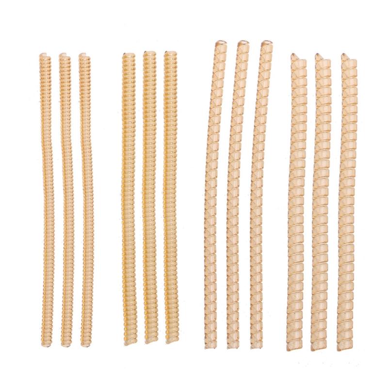 

4 Sizes12 Packs Invisible Ring Size Adjuster for Loose Rings Clear Invisible Ring Resizer Jewelry Sizer Spiral Tightener