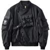 Men's Oversize Korean-Style Baseball Jacket for Workwear