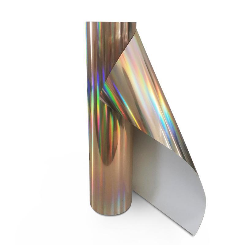 

Серебряная ПУ мягкая металлическая фантазийная цветная лазерная термопереносная пленка для надписей
