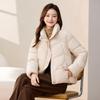 Autumn Winter Thicken Warm Parka Women Casual Sweety Solid Color Big Pocket Loose Jackets Outwear