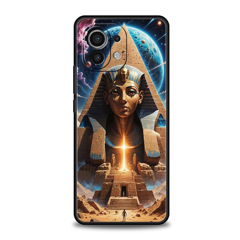 Ancient Egypt Egyptian God Pyramid Phone Case For Xiaomi Mi 15 14 14T 13T 12T Pro 12 13 11 Lite 5G 11T Poco X6 X7 X5 Pro Cover