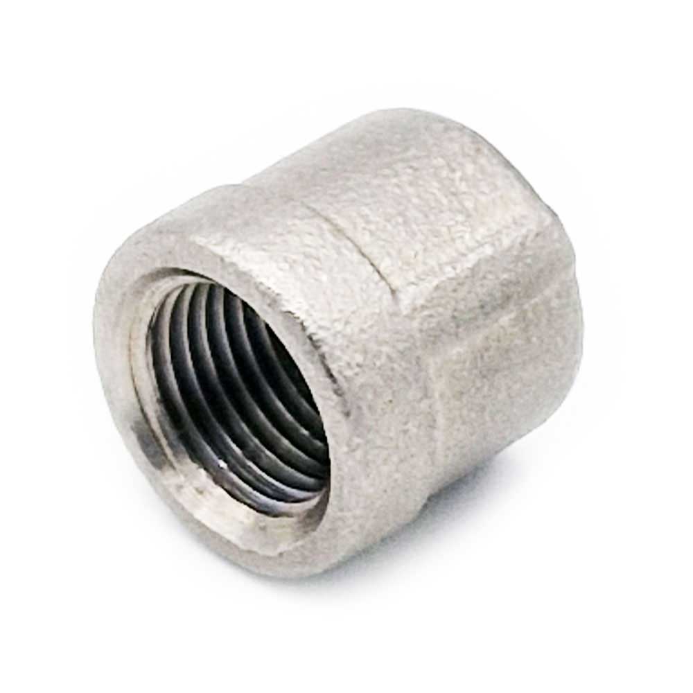 1/8” Female Thread Plug, Stainless Steel