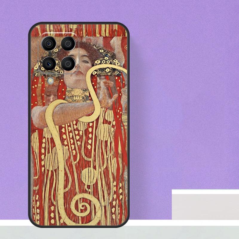 The Kiss Gustav Klimt Painting For Samsung Galaxy M13 M33 M53 M12 M32 M52 M14 M34 M54 M20 M51 M21 M30s M31s M15 M55 Case