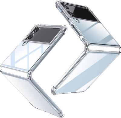 Αντικραδασμική προστατευτική καθαρή θήκη για Samsung Galaxy Z Flip 5 Z Flip 4 Z Flip 3 Διαφανές κάλυμμα θήκης τηλεφώνου