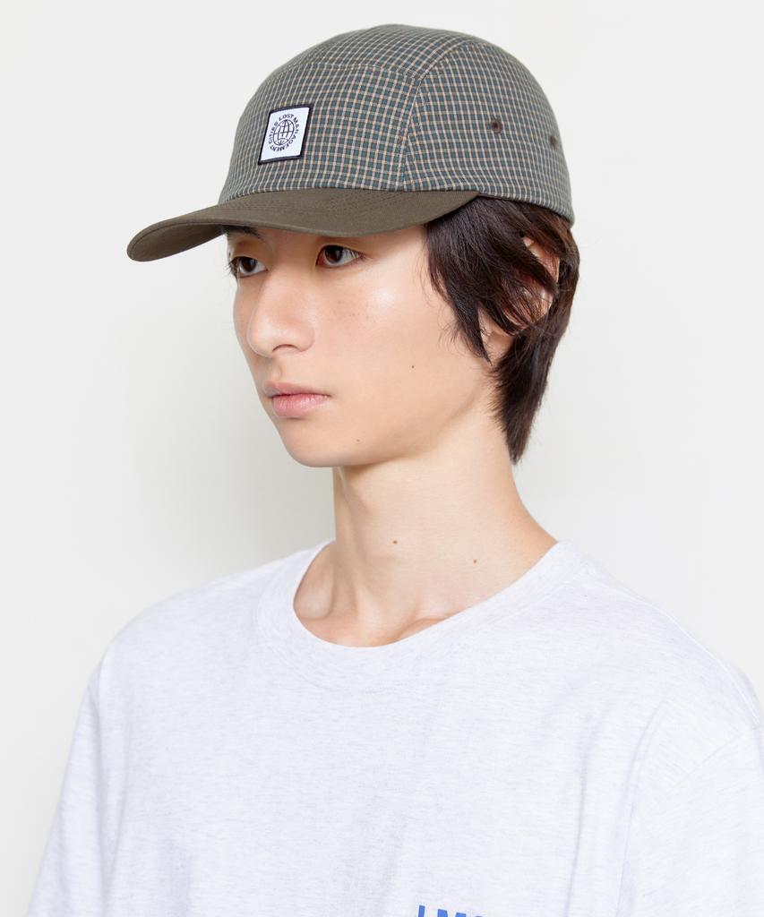 LMC Globe Label Point Camp Cap Brown