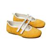 [Fanfna] Silbernes Licht Mund einzelne Schuhe Damen 2025 neu Doppelspange Nischendesign Mary Jane lässige Damenschuhe
