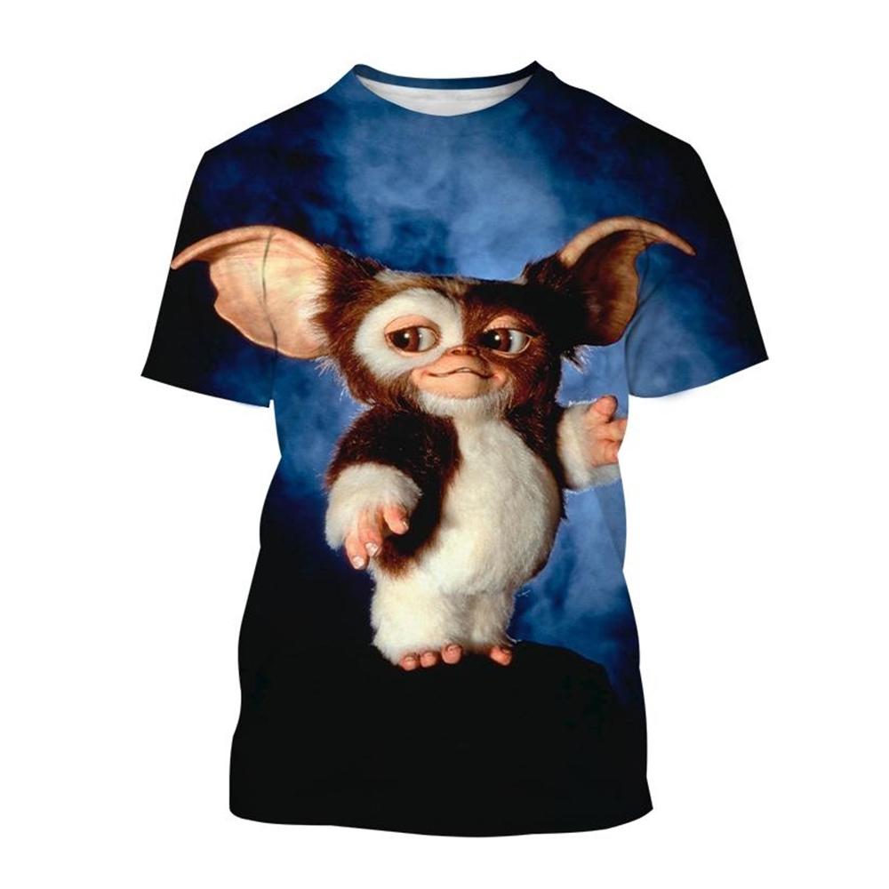 Herren- und Damen-T-Shirts mit 3D-Druck von Little Ghost, Shirts mit Puppenmonster-Druck, Weihnachts-Horrorfilme, neue Mode, erschwinglicher Preis