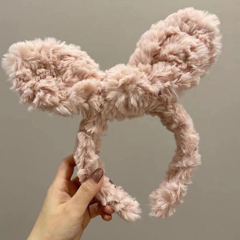 Adorable 2024 Cartoon Hair Tie & Plush Headband Set for Women - Cute Hair Accessories & Gift