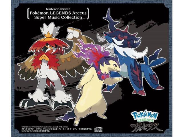 [CD] Nintendo Switch Pokemon LEGENDS Arceus Super Music Collection OVCP-12 NEW