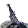 Modern Halloween Witch Hat with Butterfly Applique Women Lady Halloween Party Hat Festival Carnivals Party Cosplay Hat