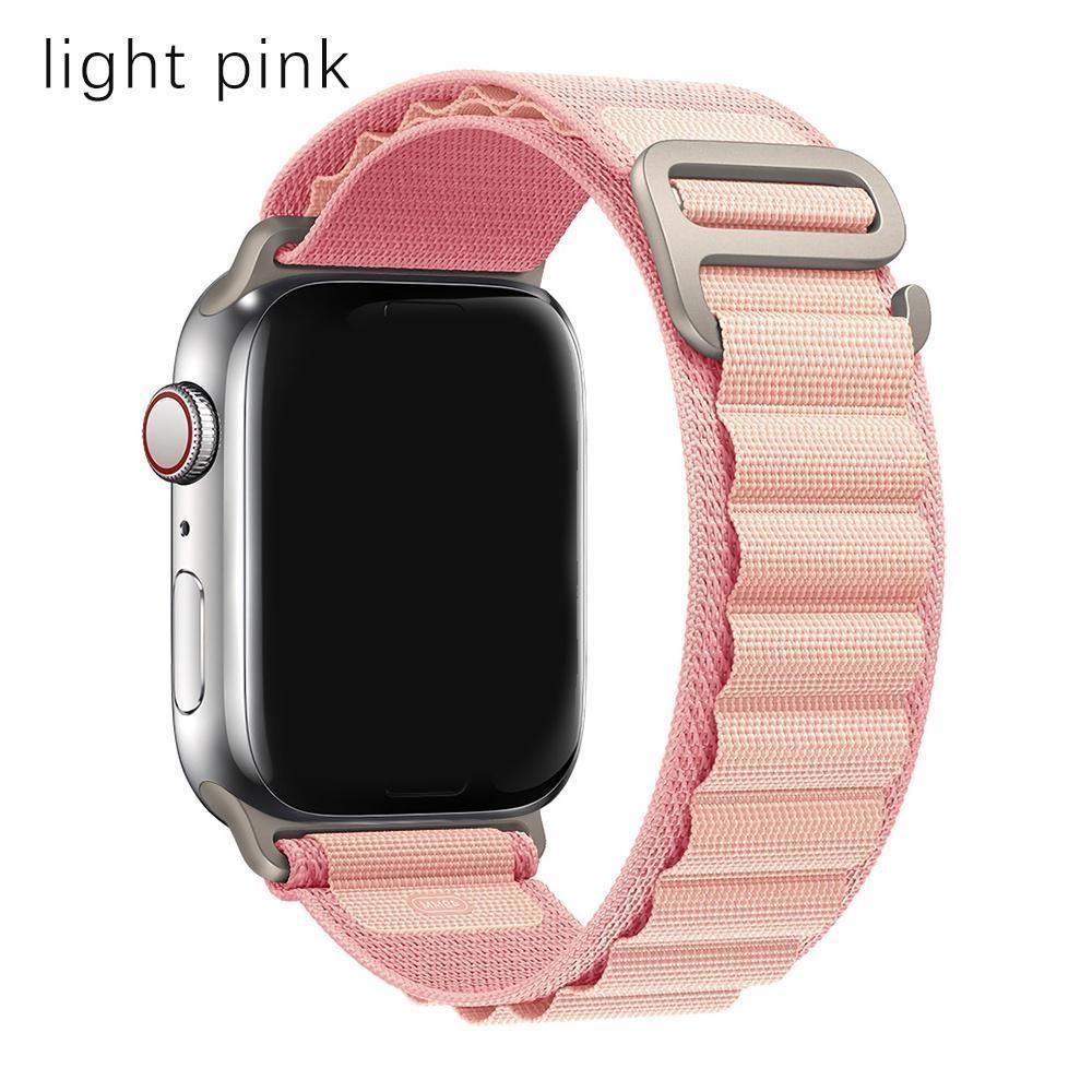 Alpine Loop Band for Apple Watch Ultra 2/Ultra 49mm 45mm 41mm 44mm 40mm 42mm Sport Nylon Outdool Breathable Strap for iWatch Series 9 8 7 SE 6 5 4 3