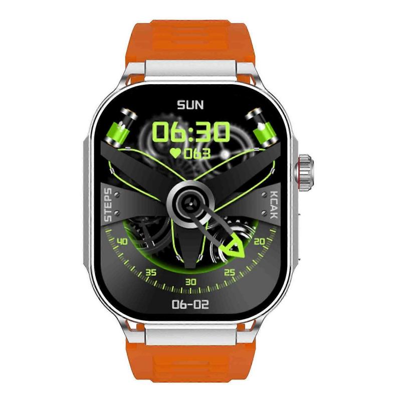 G40 2.06 Inch AMOLED Smart Watch Health Monitor Bluetooth Calling Fitness Tracker for Android iOS - 