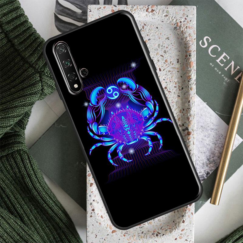 Zodiac Signs For Huawei Nova 12i 11i 8i 12s 9 10 SE Y91 Y90 Y60 Y70 Y72 Y61 P20 P30 P40 Lite P60 Pro Case