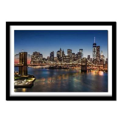 5D DIY diamantová malba New York Brooklyn Bridge Dekorativní obrázky Kamínky a řemesla