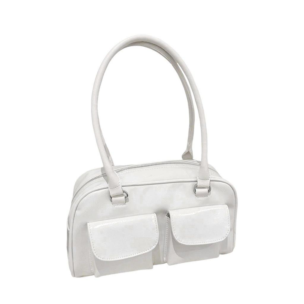 Women's Casual Shoulder Bag with Smooth Surface Shopping Casual Bag for Ceremony and Other Holidays