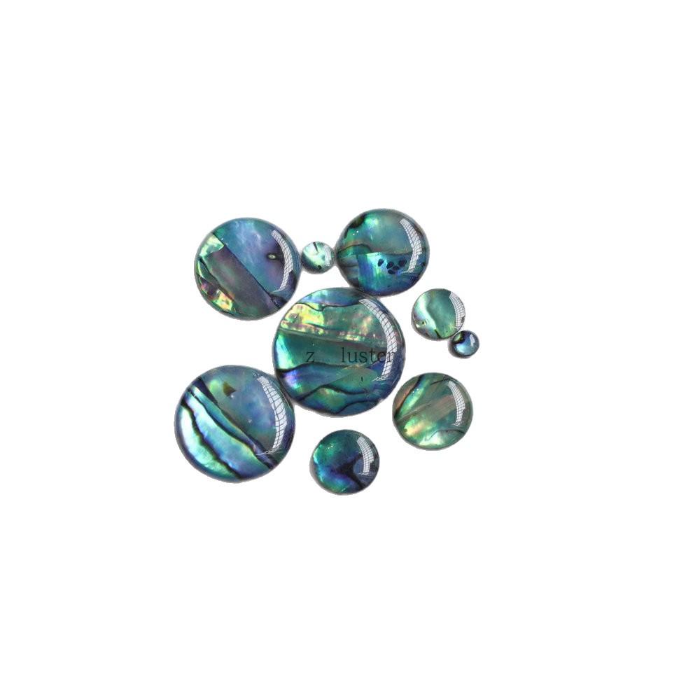 4-20mm Round Abalone Sticker Acrylic Board Patch for DIY Jewelry, Hairpin, and Headdress Accessories