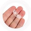 12pcs Clear Acrylic L Shape Corner Brackets For Display Boxes Reinforcement Connectors Corner Brackets Edge Clips Fasteners