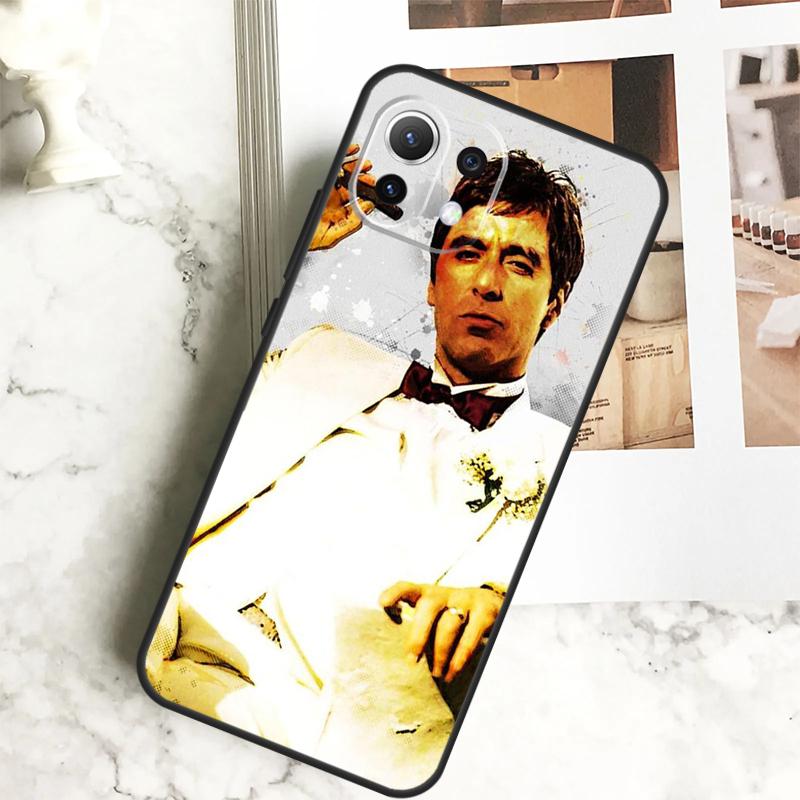 Tony Montana Scarface Al Pacino Case For Xiaomi 13 14 Pro Ultra 12 13 Lite 11T 12T 13T POCO F5 M6 X3 X5 X6 Pro F3 M5s Cover