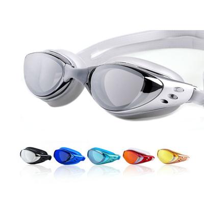 Updated Professional Myopia Swimming Goggles Anti-Fog UV Adjustable Size Diopter Men and Women Water Repellent Silicone Goggles Adult Eyewear