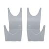 2pcs Acrylic Shofar Stand Clear Transparent Shofar Stand Sturdy Shofar Holder for Home Office Decor